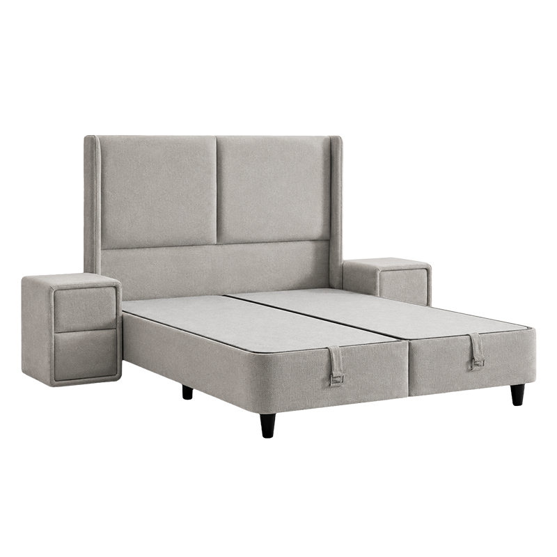 Υπνοδωμάτιο με ταπετσαρία και στρώμα DIANA 180 x 200 - pearl SY