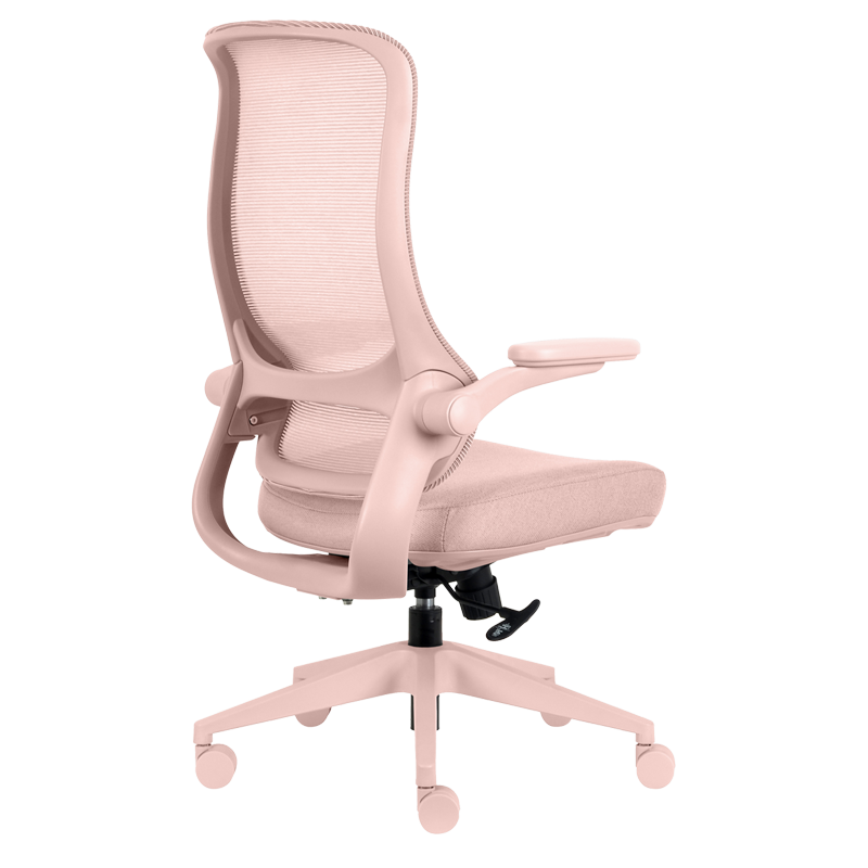 Ergonomic chair BAKU - light pink