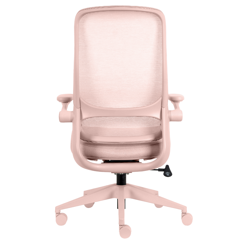 Ergonomic chair BAKU - light pink
