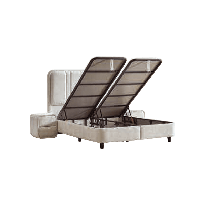 Υπνοδωμάτιο με ταπετσαρία και στρώμα HUGO 180 x 200 - pearl SY