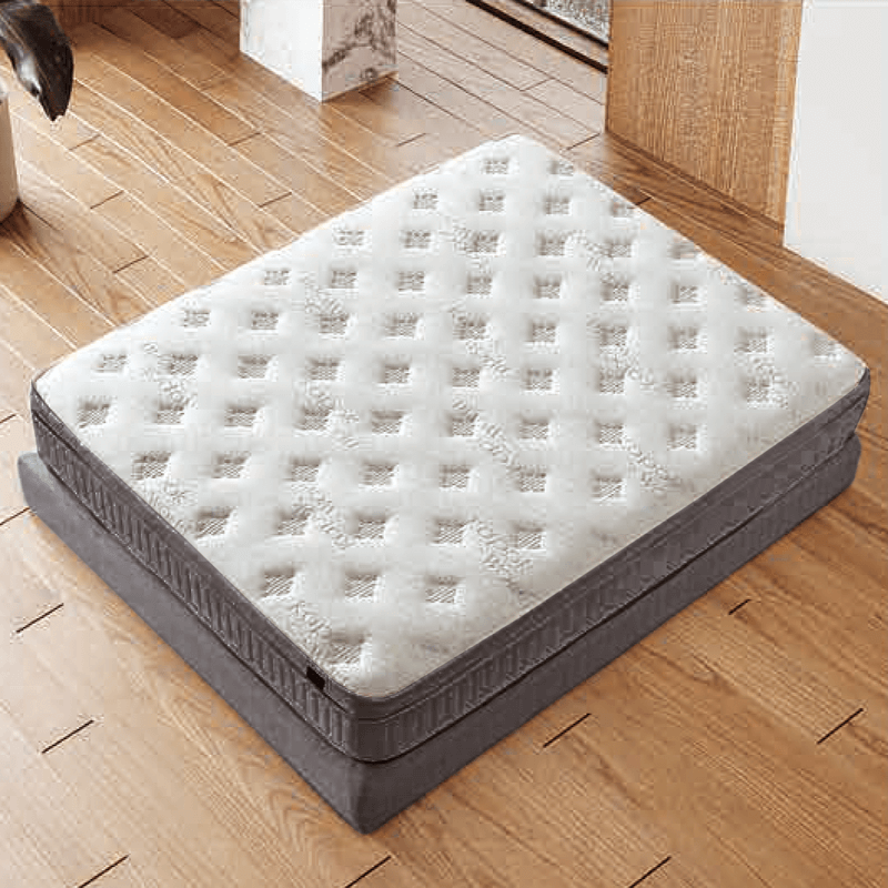 Υπνοδωμάτιο με ταπετσαρία και στρώμα HUGO 180 x 200 - γκρι 29