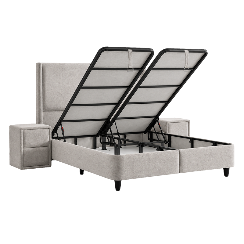 Υπνοδωμάτιο με ταπετσαρία και στρώμα DIANA 140 x 200 - pearl SY