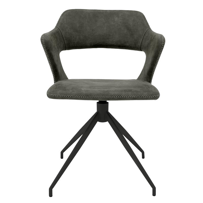 Dining chair RAPLA - dark gray 09