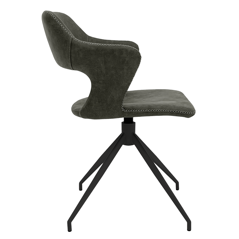 Dining chair RAPLA - dark gray 09