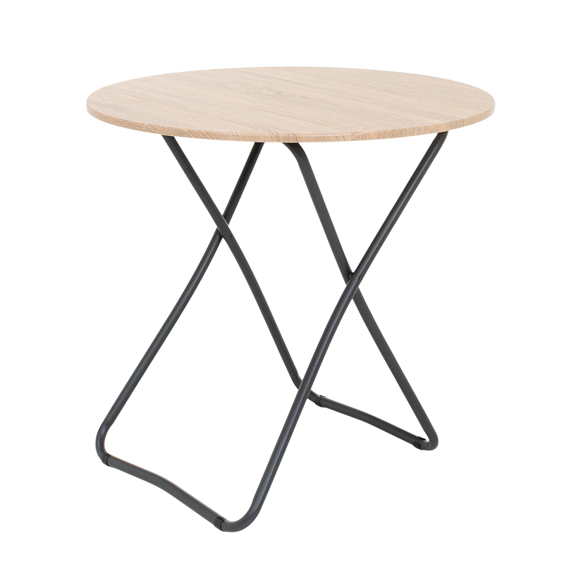 Folding table AMAL - gray oak