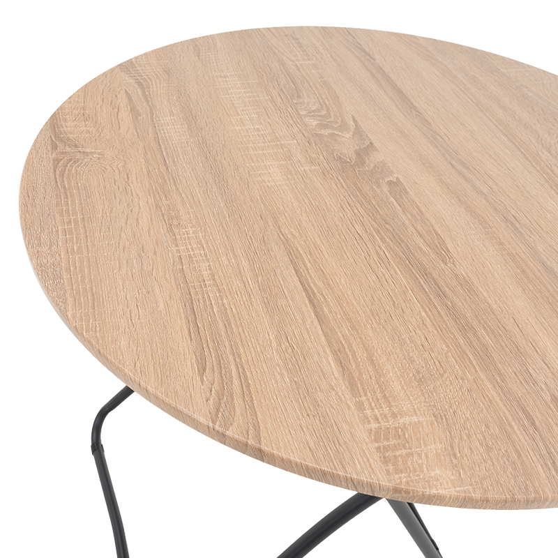 Folding table AMAL - gray oak