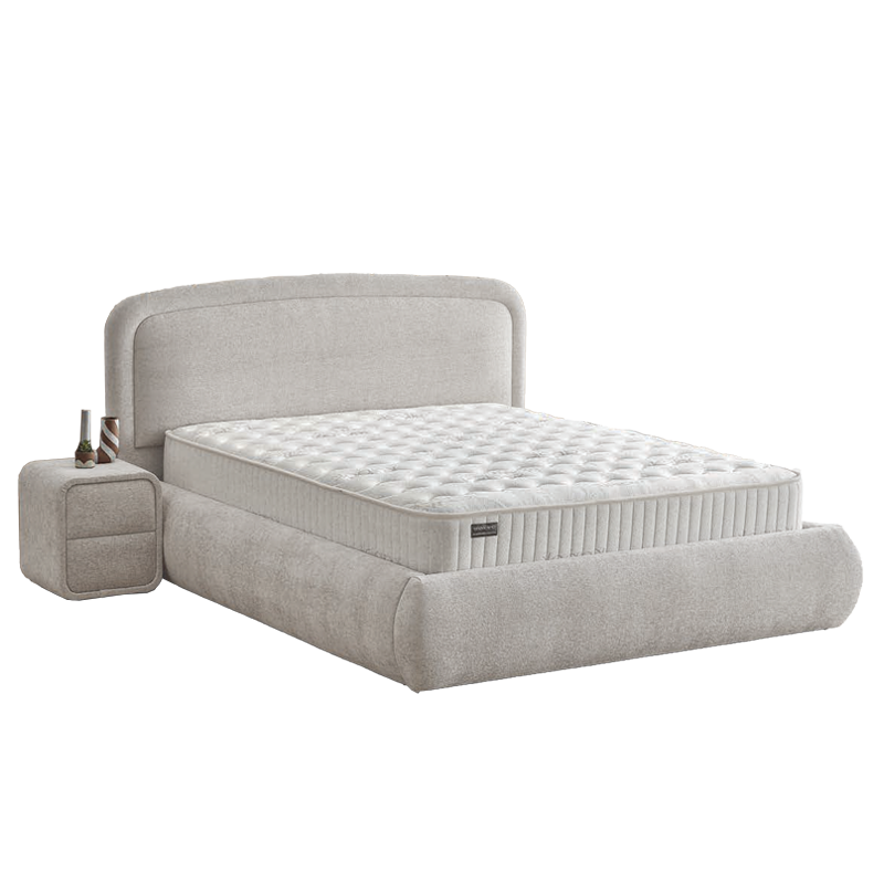 Υπνοδωμάτιο με ταπετσαρία και στρώμα NOVA 160 x 200 - pearl SY
