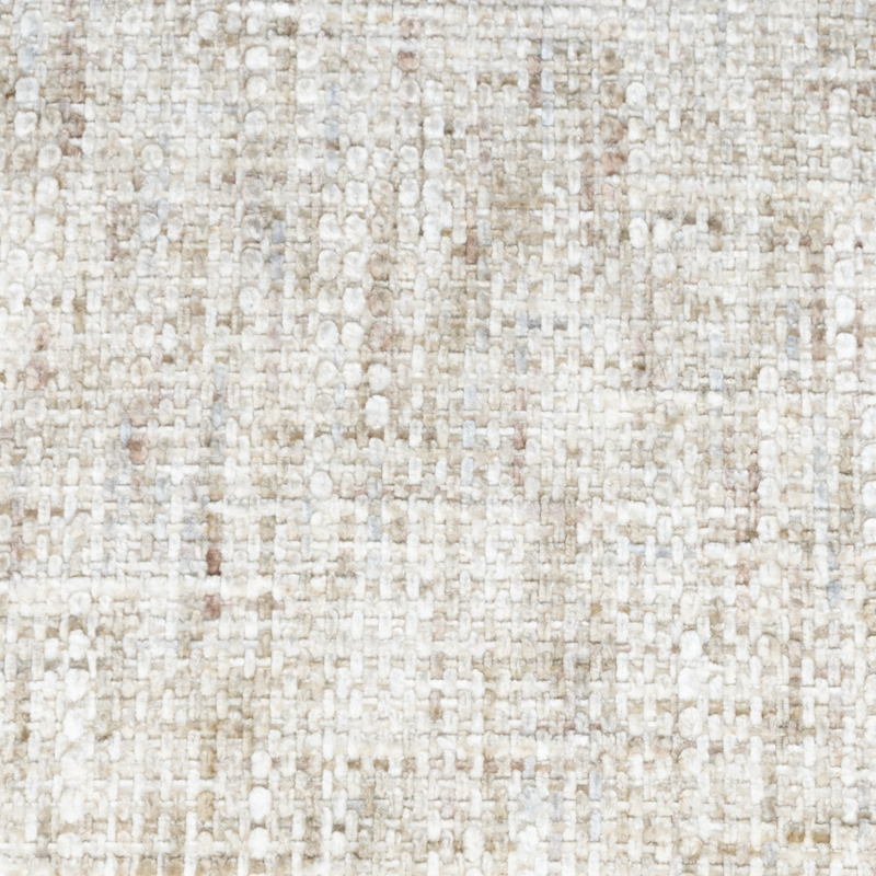 Armchair with stool BEJA - cream