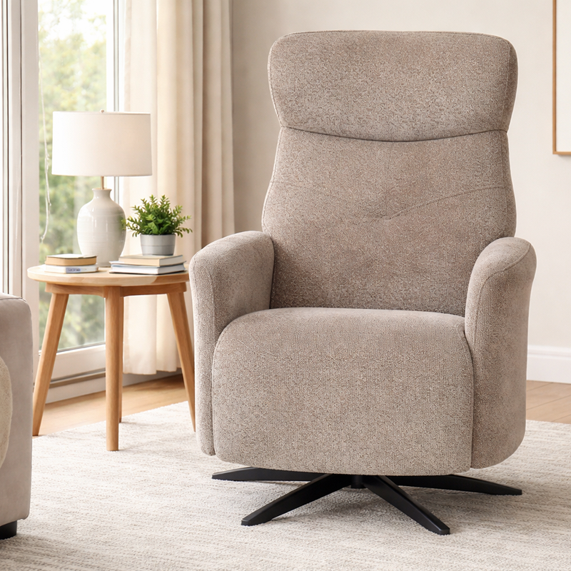Electric massage chair LORDELO - brown
