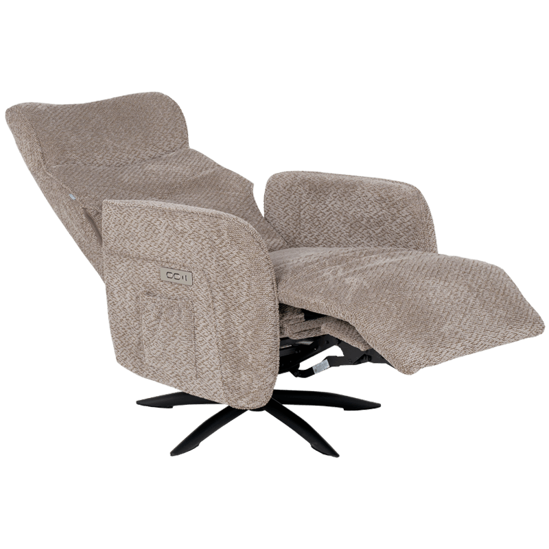 Electric massage chair LORDELO - brown