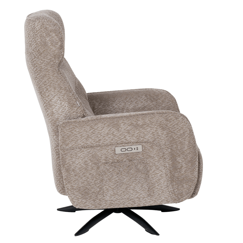 Electric massage chair LORDELO - brown