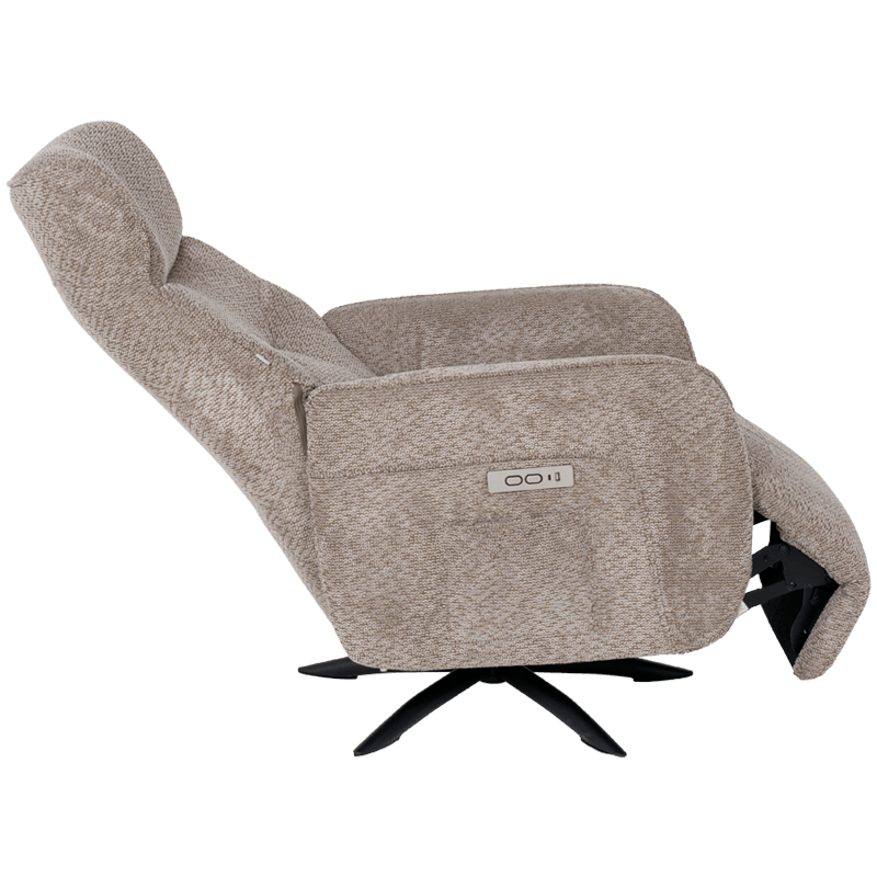 Electric massage chair LORDELO - brown