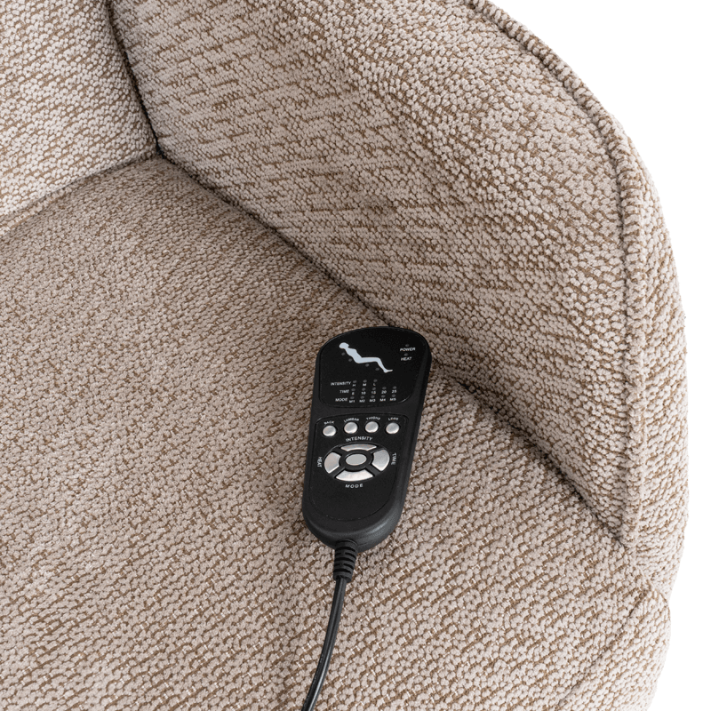Electric massage chair LORDELO - brown