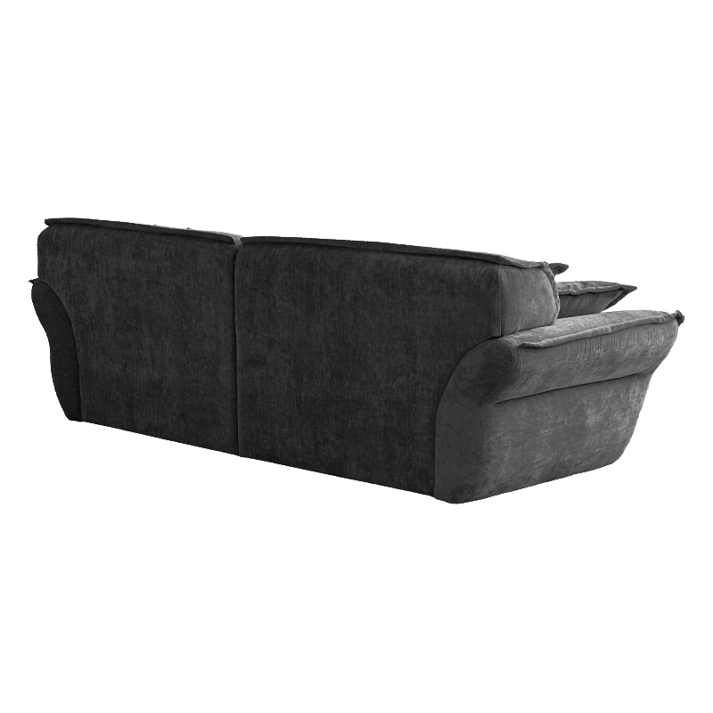 Sofa three-seater MELLOW - dark gray