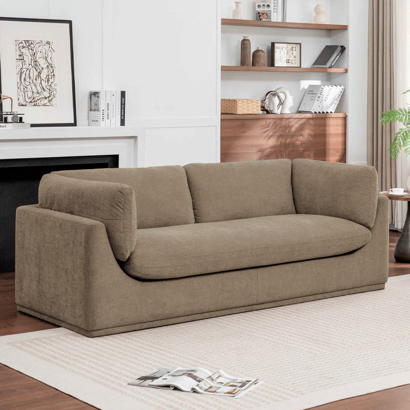 Sofa three-seater HAMAR - sand