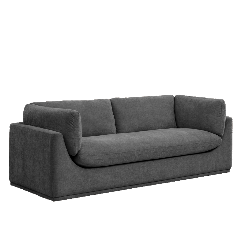 Three-piece sofa HAMAR - graphite