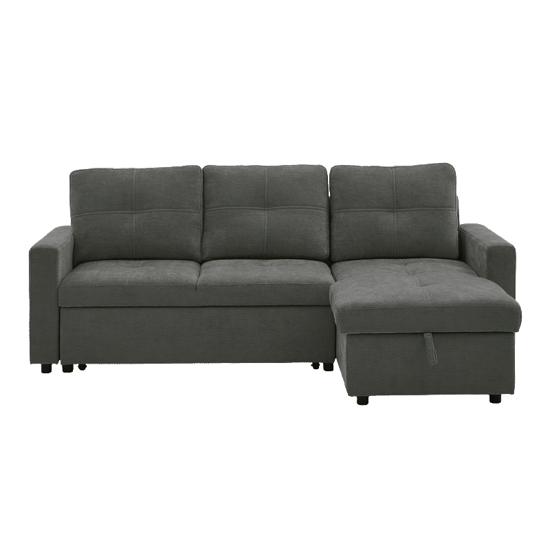 Corner sofa bed DEMBA - green