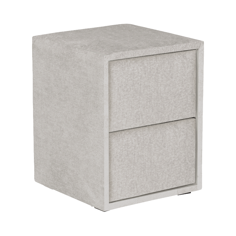 Bedroom bedside table ASTORIA - pearl 01