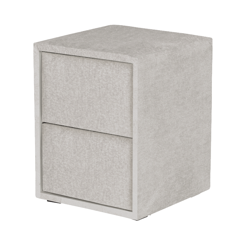 Bedroom bedside table ASTORIA - pearl 01