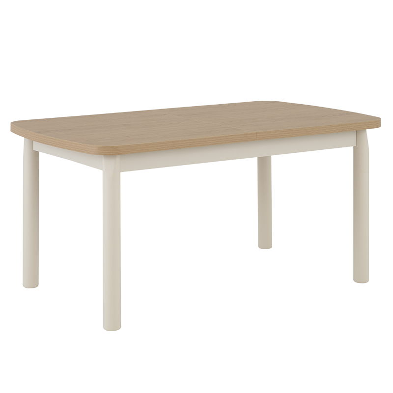 Extendable dining table BAMIO - dark maple OW
