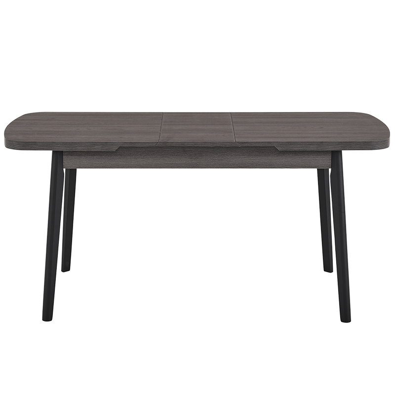 Extendable dining table DUERO - anthracite BL