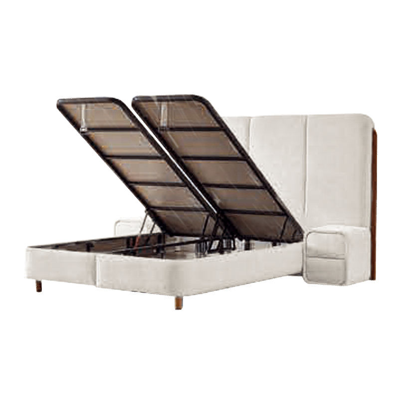 Υπνοδωμάτιο με ταπετσαρία και στρώμα MONACO 180 x 200 - ιβουάρ SY