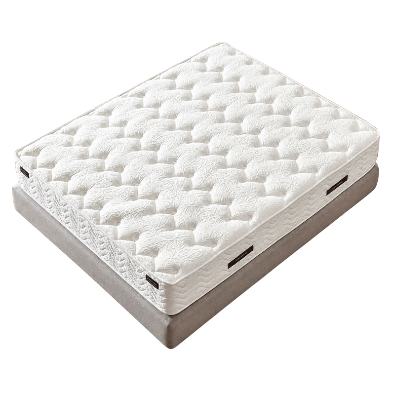 Upholstered bedroom with mattress RODOS PRO 160 x 200 - gray 18
