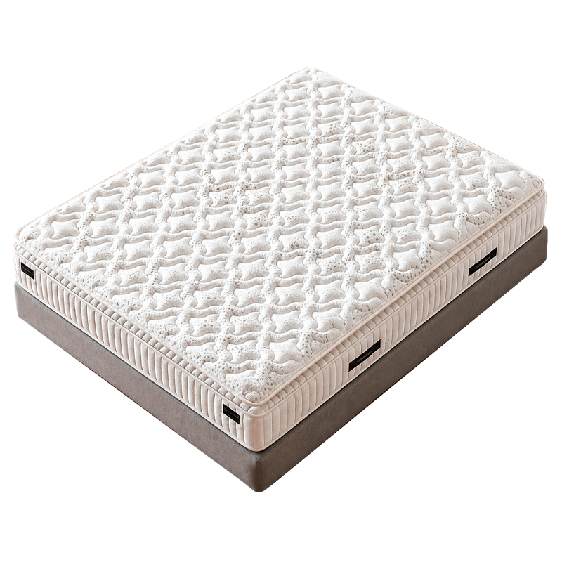 Upholstered bedroom with mattress BOHEM 180 x 200 - pearl SY