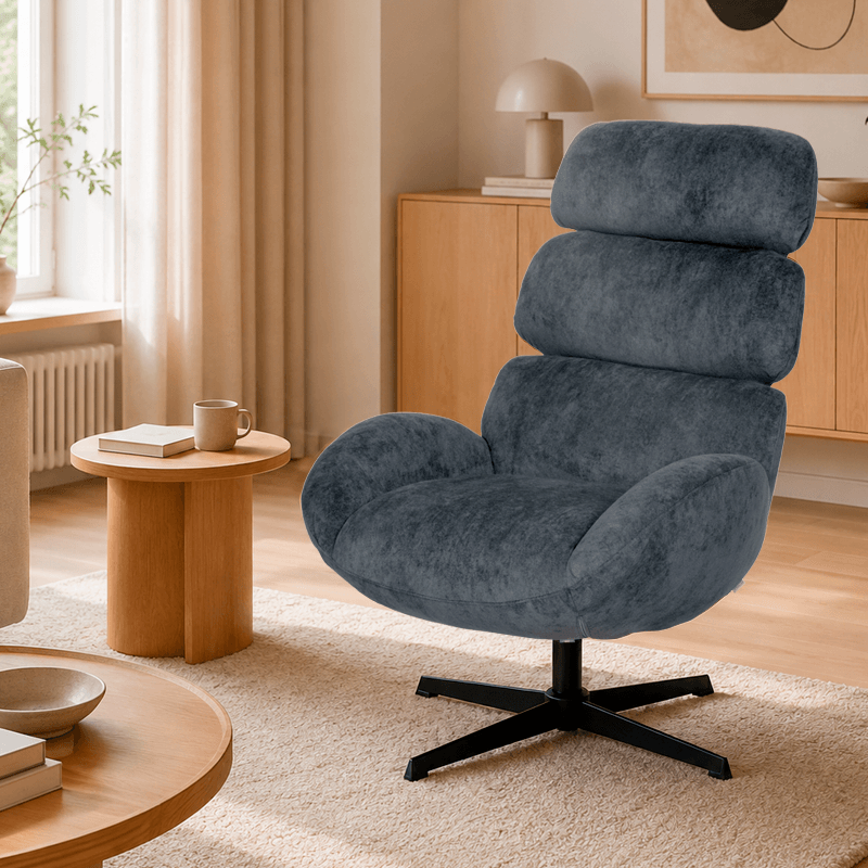 Armchair MARY - dark gray