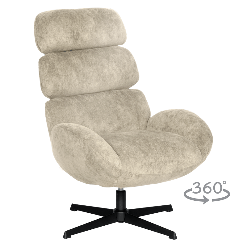 Armchair MARY - cappuccino