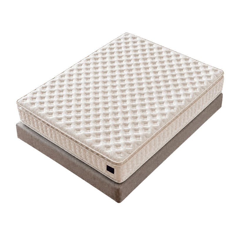 Upholstered bedroom with mattress DIMMAX 160 x 200 - cream 03
