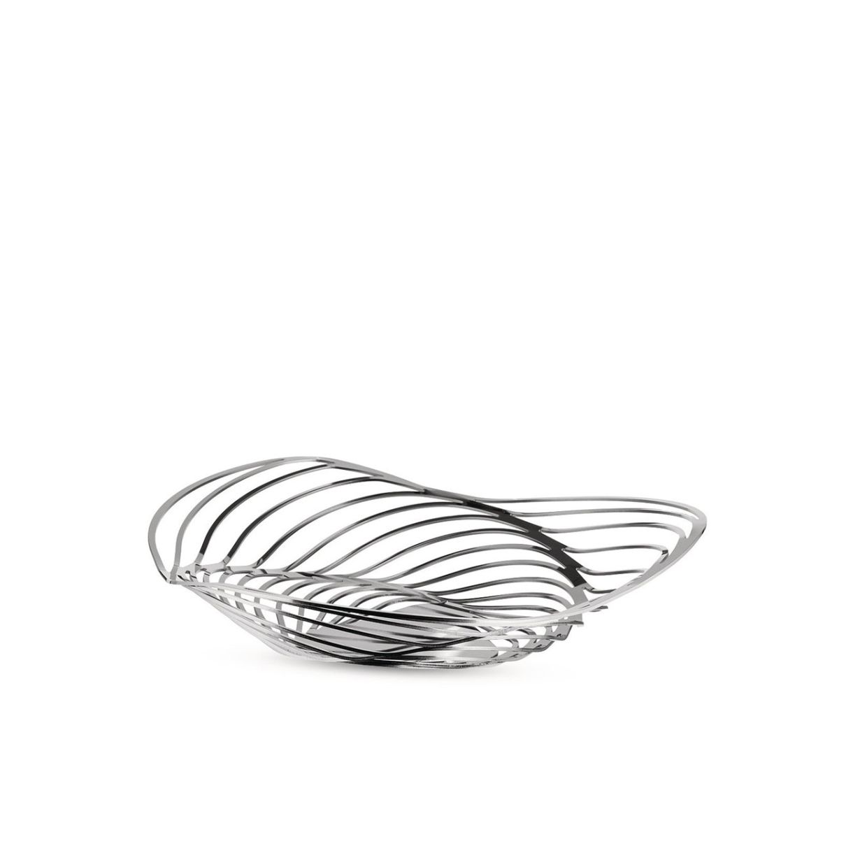 Trinity Fruit Bowl 33cm Steel Color