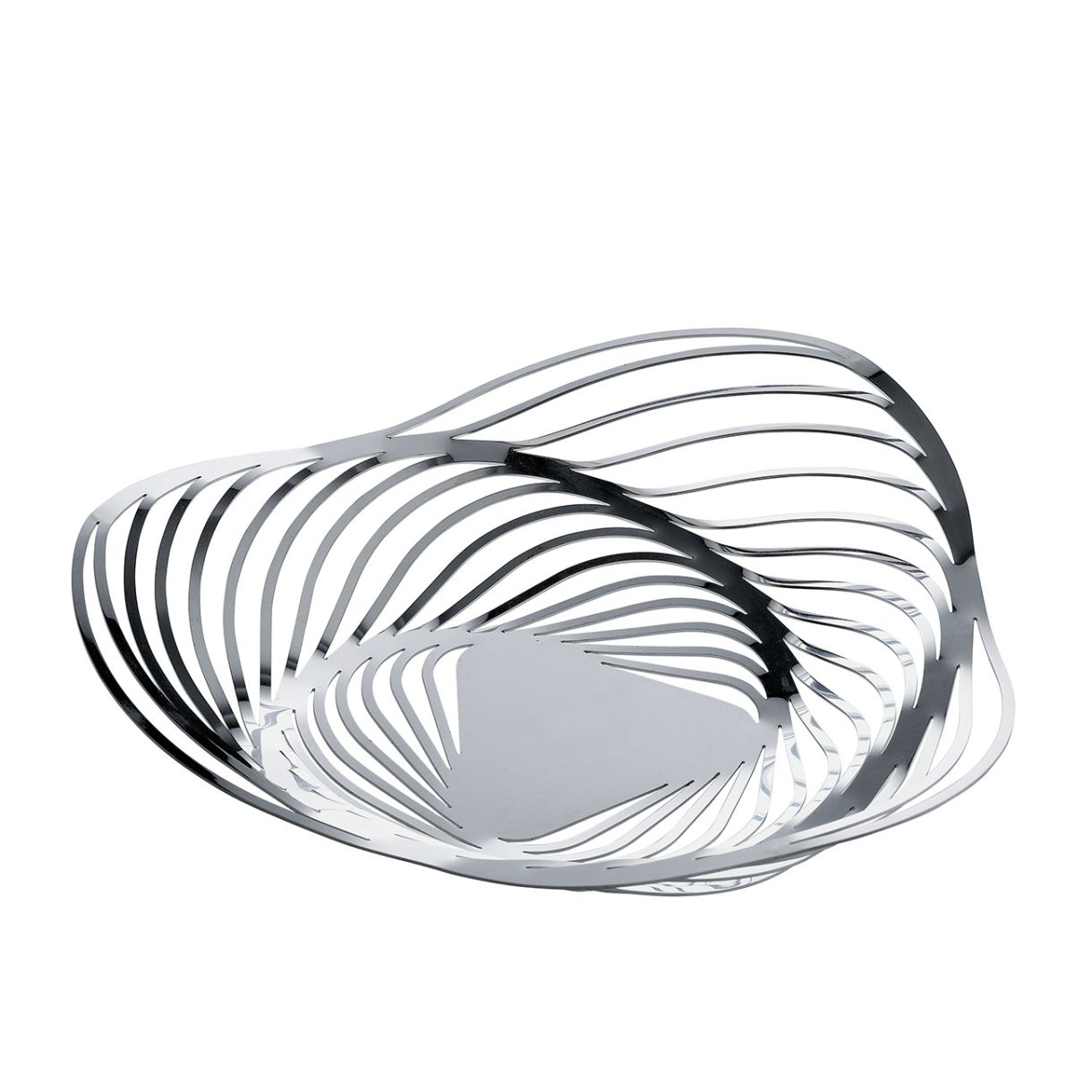 Trinity Fruit Bowl 33cm Steel Color