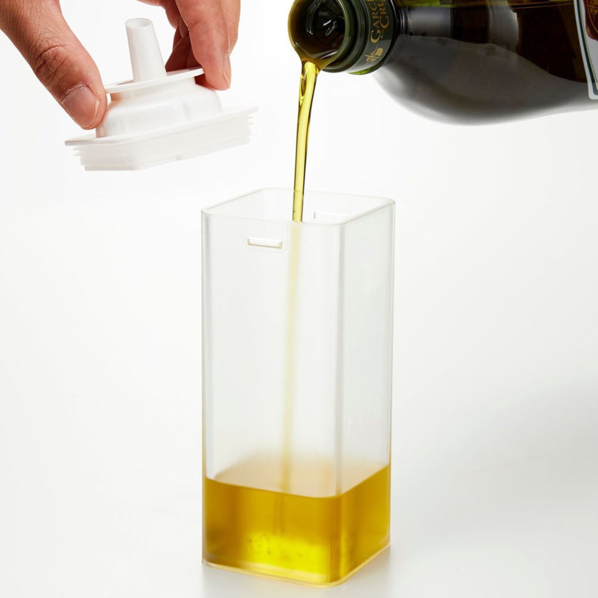 Съд за олио и оцет Tower Цвят бяло
