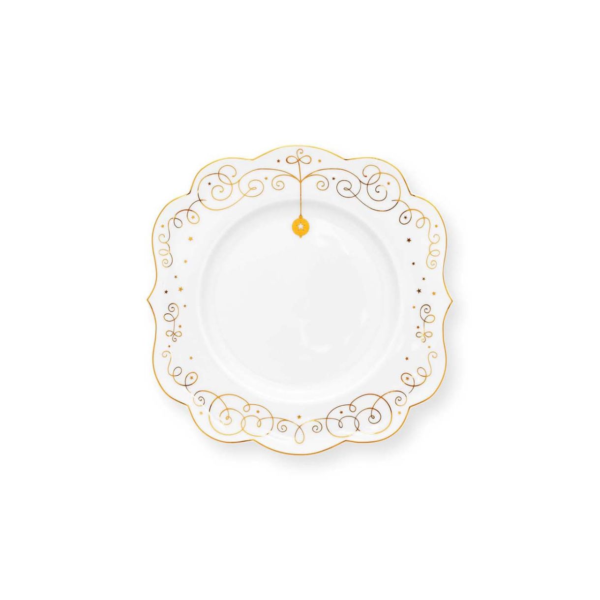 Plate Royal Winter White 17cm