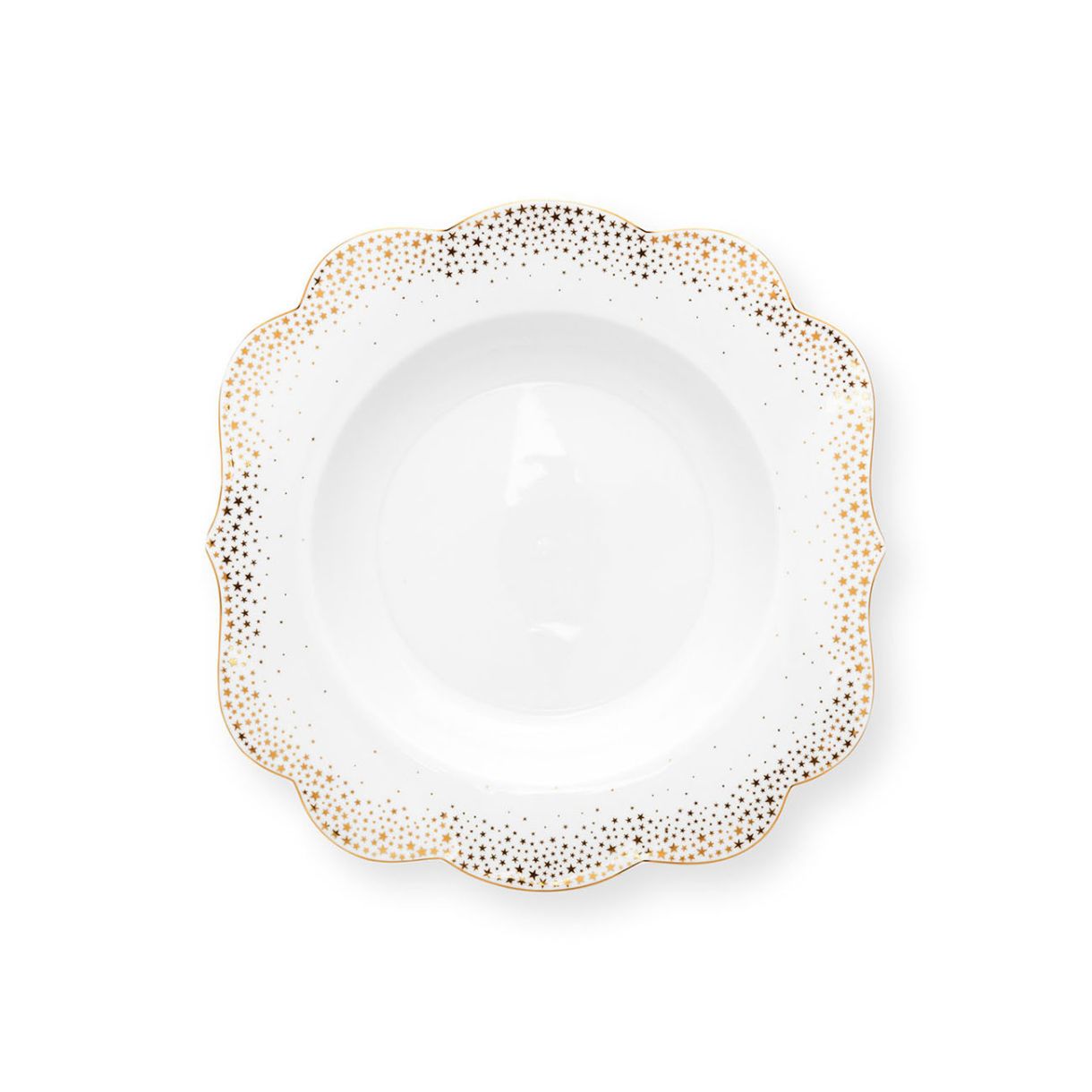 Royal Winter White Deep Plate 23.5cm