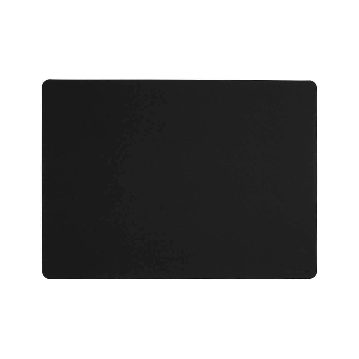 Serving mat soft eco leather Color black