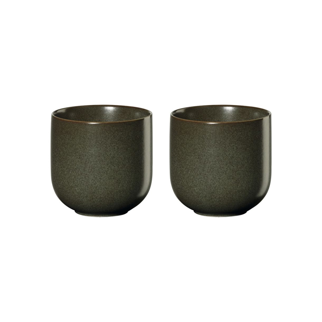 Coppa cups 2pcs 0.200ml Color dark green