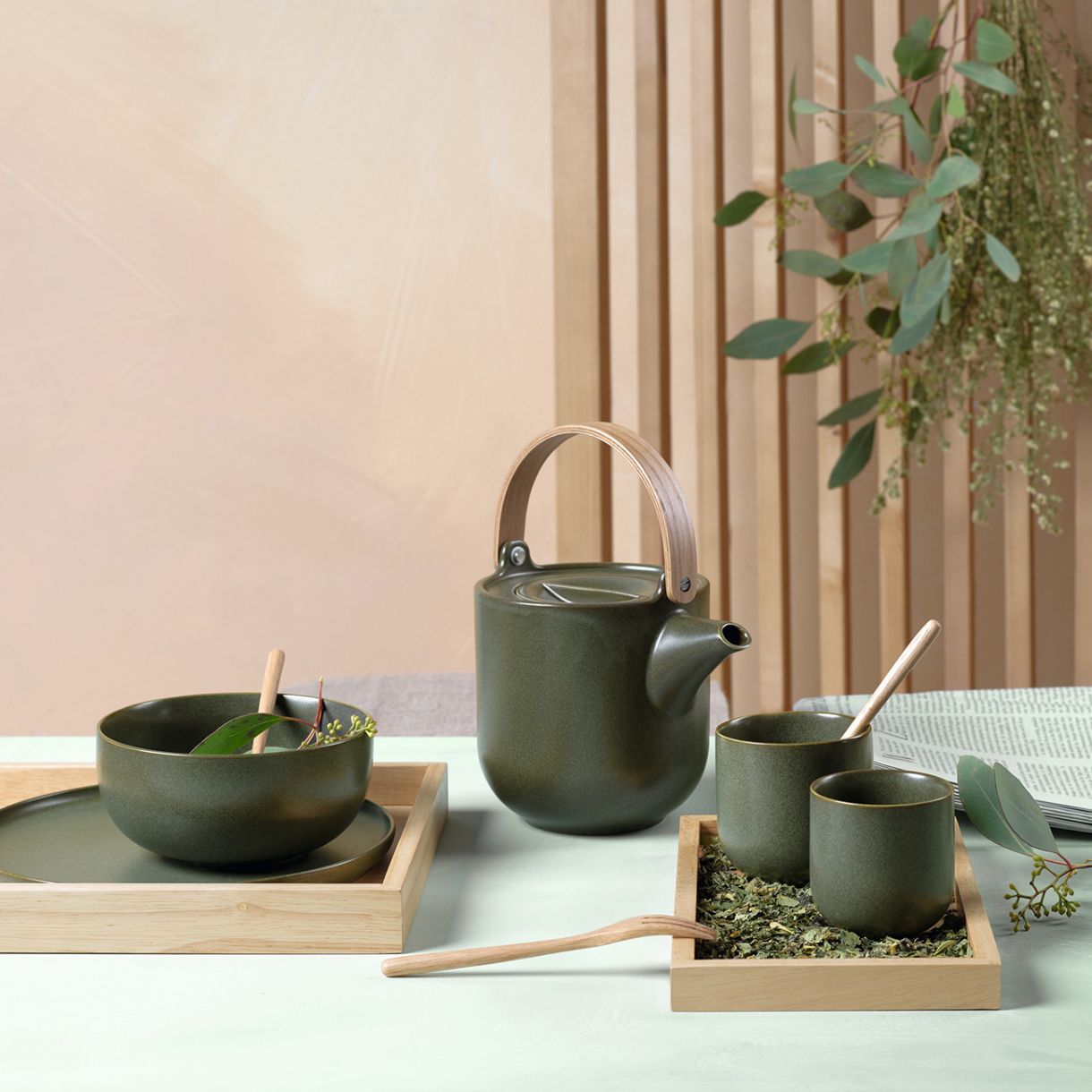 Coppa cups 2pcs 0.200ml Color dark green