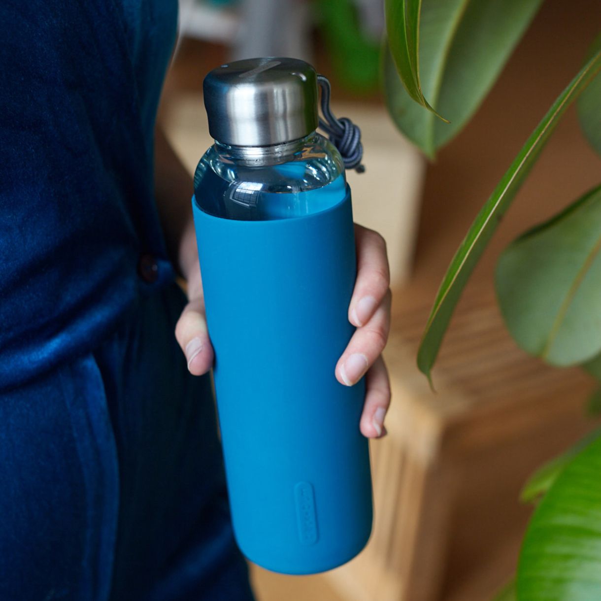 Γυάλινη φιάλη 0,600l Ocean color