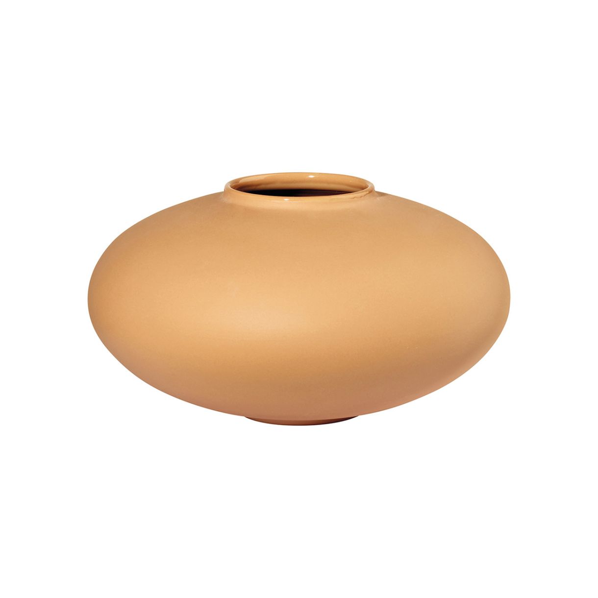 Βάζο Mara 10cm 18cm Χρώμα μουσταρδί
