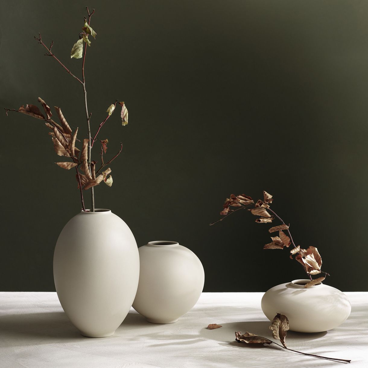 Βάζο Mara 25cm 17cm Χρώμα λευκό