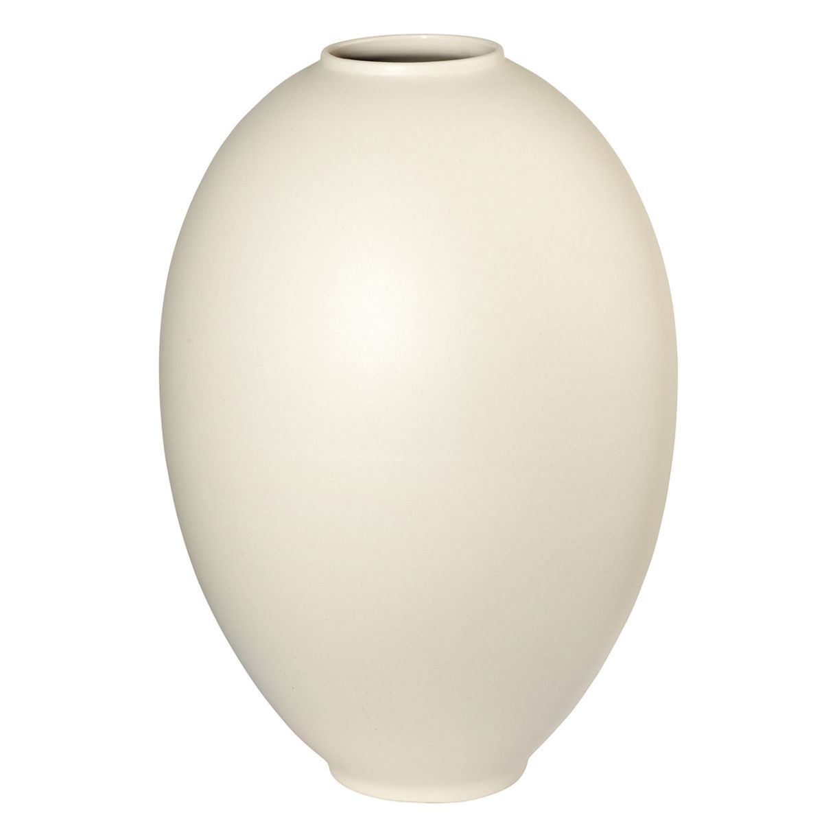 Βάζο Mara 25cm 17cm Χρώμα λευκό