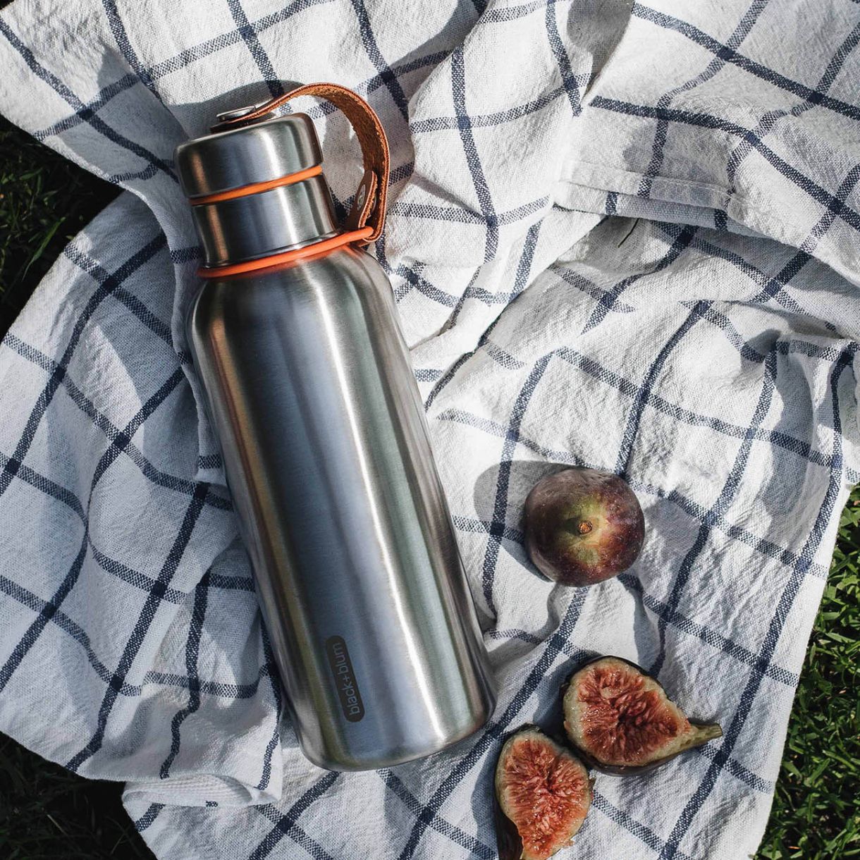 Χαλύβδινη φιάλη 0,750l Χρώμα πορτοκαλί