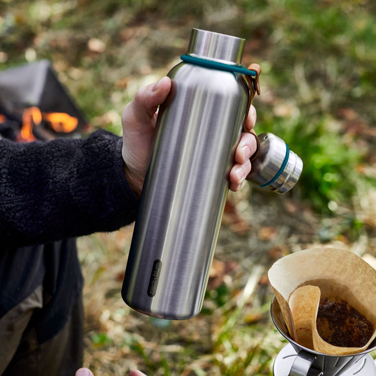 Steel bottle 0.750l Ocean color