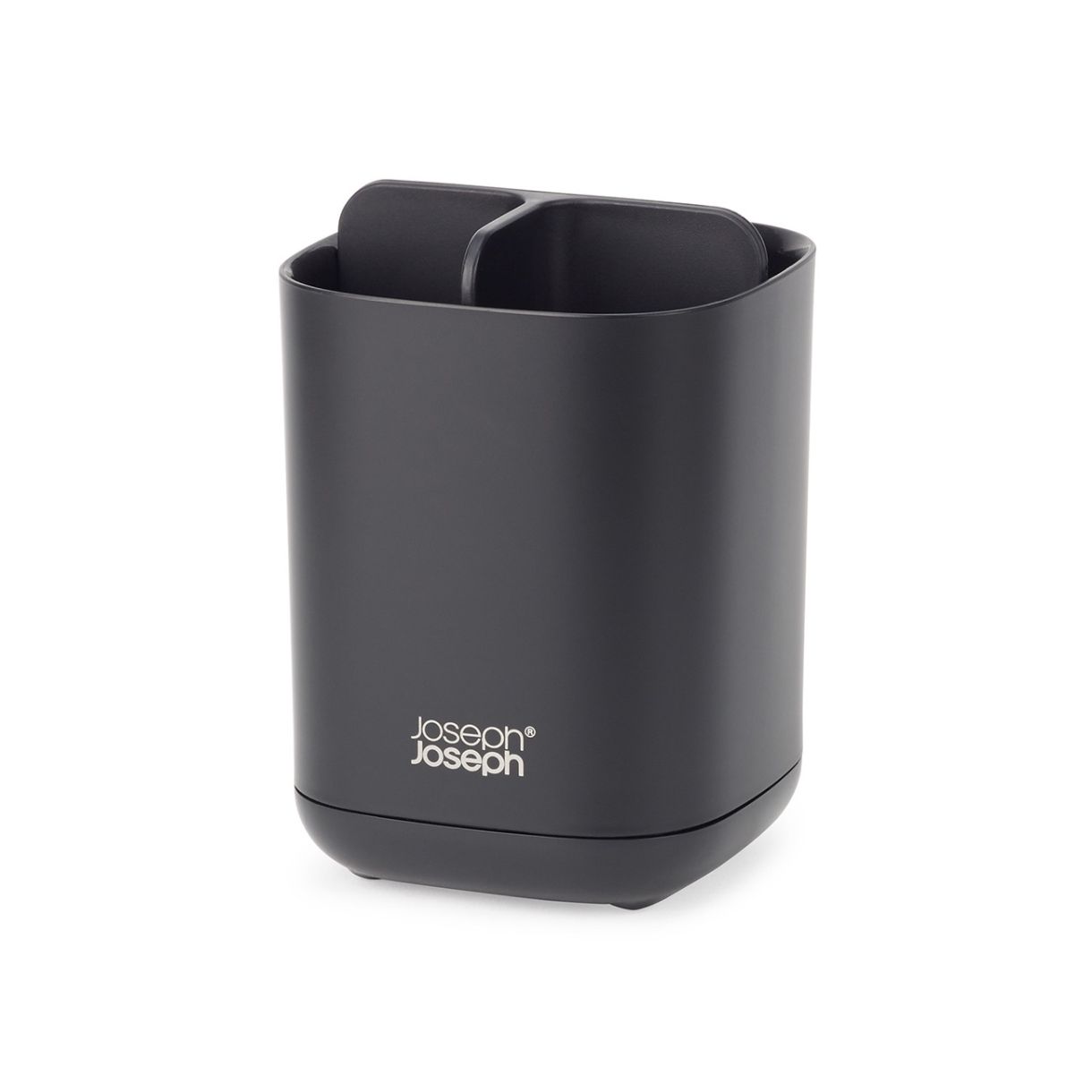 Поставка за четка за зъби EasyStore ™ 3 секции Цвят черно