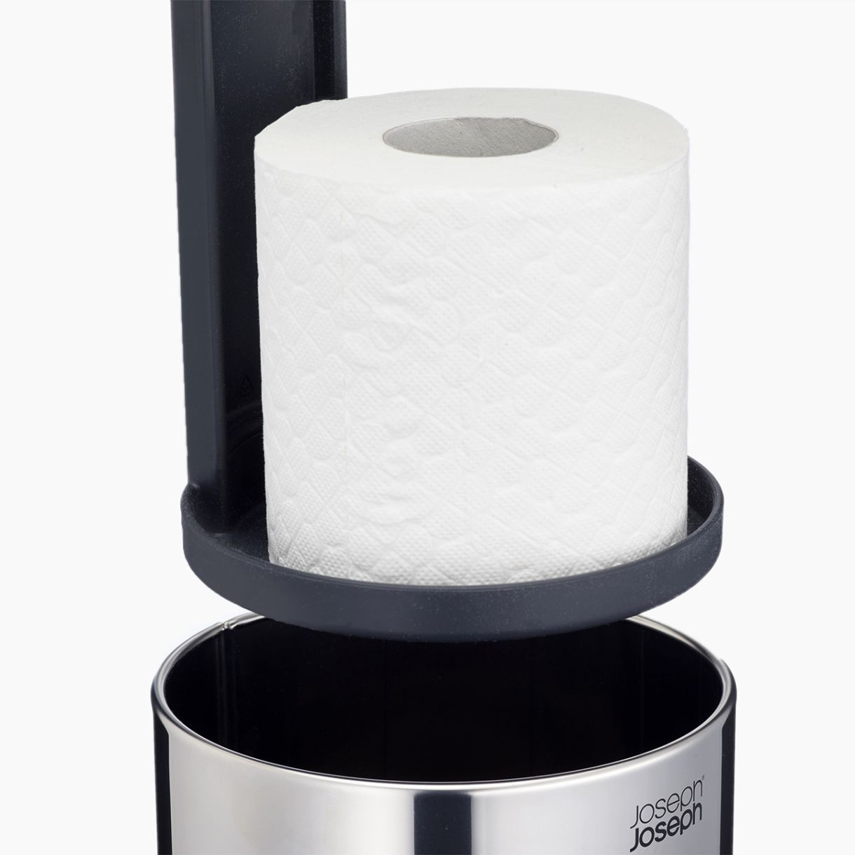 Поставка за резервна тоалетна хартия EasyStore™ Luxe Цвят стомана