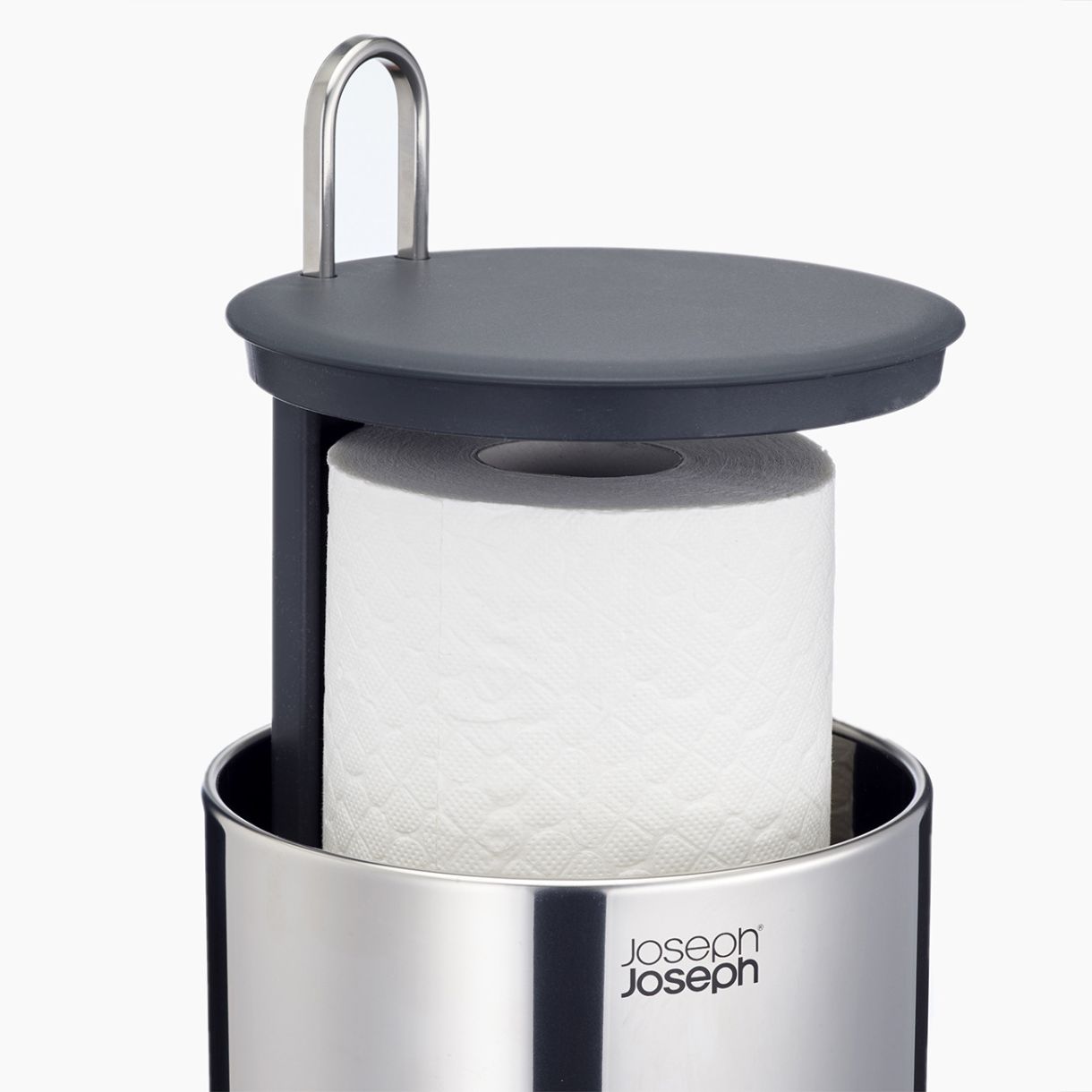 Поставка за резервна тоалетна хартия EasyStore™ Luxe Цвят стомана