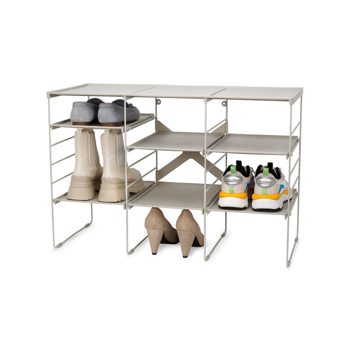 Level™ Plus Adjustable Shoe Rack