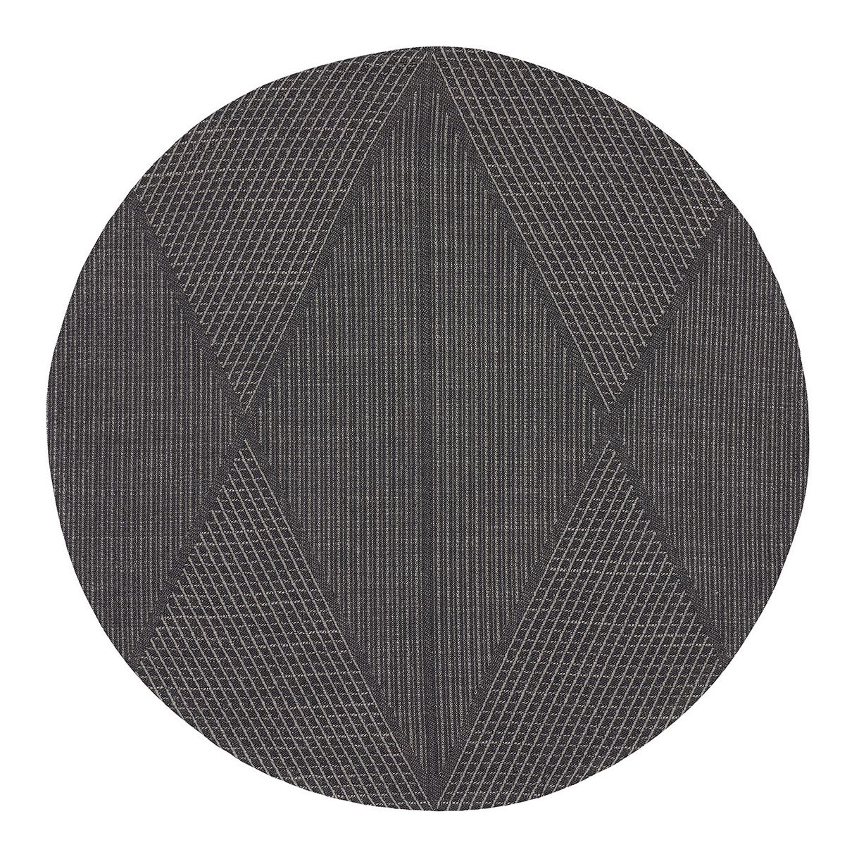 Кръгла подложка за сервиране Club Losagne 38см Цвят тъмно сиво